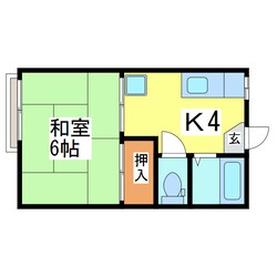 物件間取画像